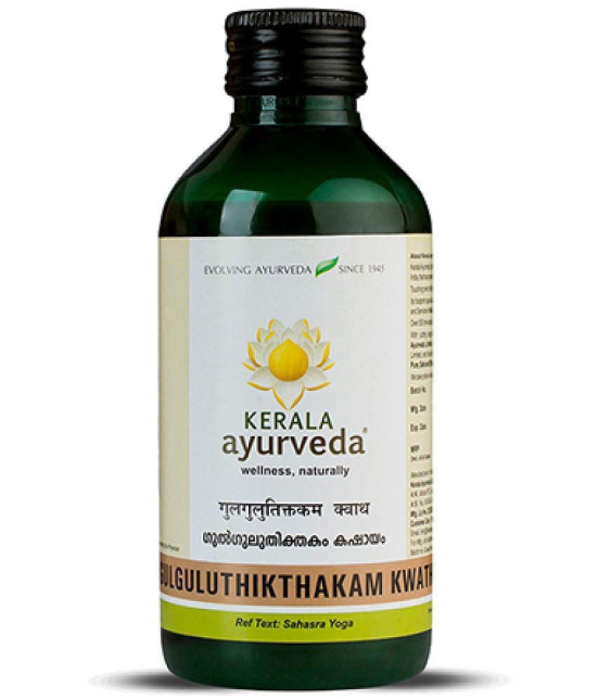 Kerala Ayurveda Gulguluthikthakam Kwath, 200 ml