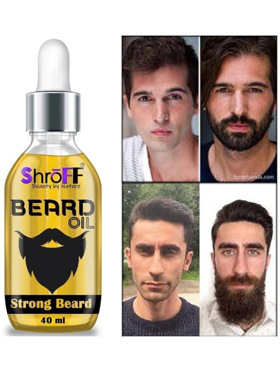 Shroff Almond Oil Promotes Beard Growth Beard Oil 40 ml