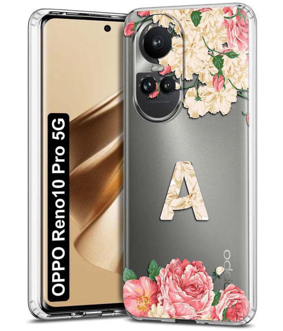 Fashionury Multicolor Printed Back Cover Silicon Compatible For Oppo Reno 10 Pro ( Pack of 1 )