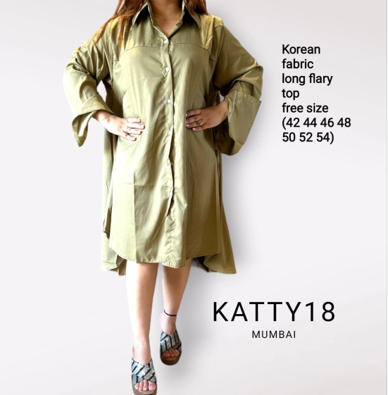 Katty 18 KOREAN FABRIC TOPS FOR WOMEN'S