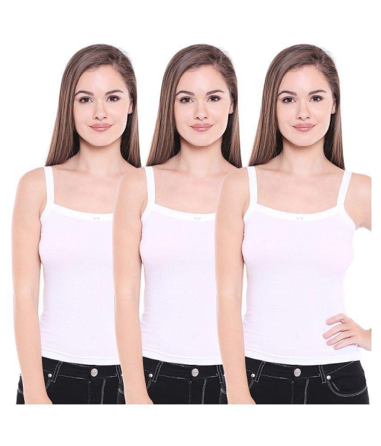 Bodycare Cotton Camisoles - White - L