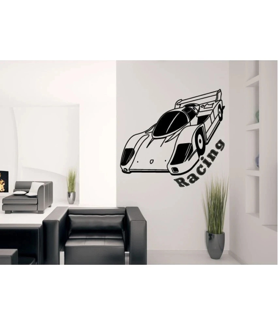 Decor Villa Racing Car Vinyl Wall Stickers