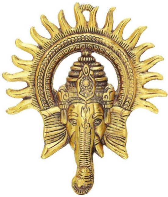 Handa - Brass Lord Ganesha Idol ( 22 cm )