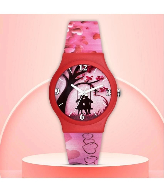 Newman Pink Dial Analog Girls Watch ( Pack of 1 )