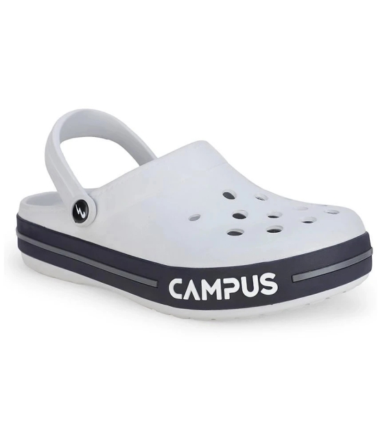 Campus - Light Grey Mens Clogs - None