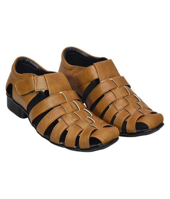 IndiForce - Brown  Men's Sandals - 5