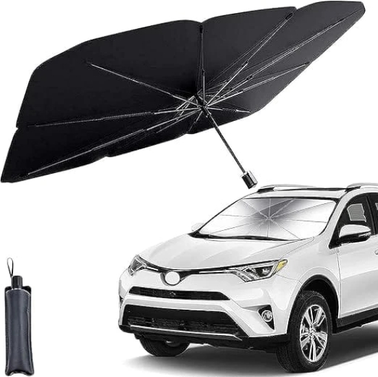 Car Sun Shade Windshield Cover, Umbrella Windshield Sun Shade