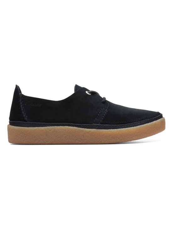 CLARKS BLACK MEN OAKPARK LACE UP SNEAKERS