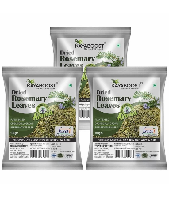 KAYABOOST Rosemary Dried leaves (Pack of 3) 300 g