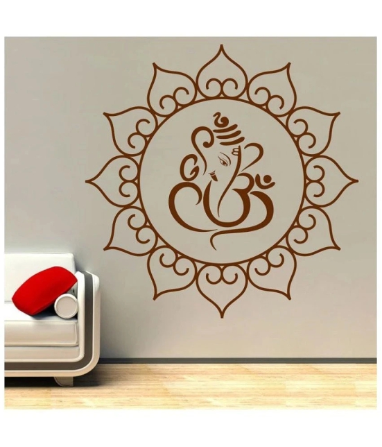 Decor Villa Ganesh ji PVC Wall Stickers