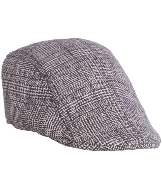 Zacharias Brown Woollen Mens Cap ( Pack of 1 ) - Brown