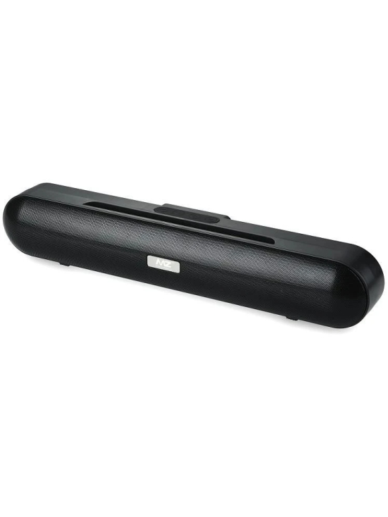 MZ S656 10 W Bluetooth Speaker Bluetooth V 5.0 with SD card Slot Playback Time 6 hrs Black - Black