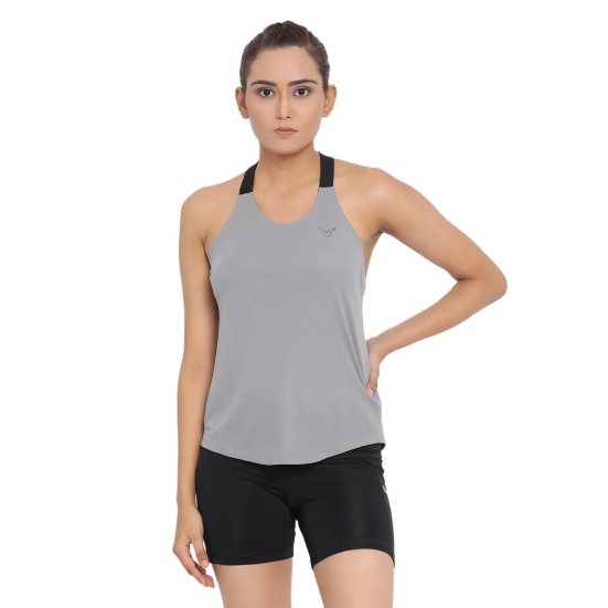 Invincible Women’s Backdrop Tank-Mid. Grey / M