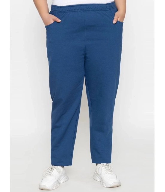 YHA - Indigo Fleece Womens Running Trackpants ( Pack of 1 ) - None