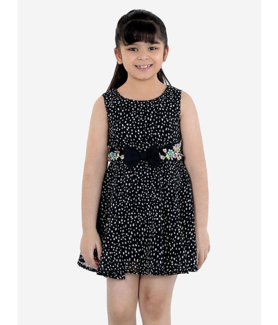 Naughty Ninos - Black Polyester Girls Frock ( Pack of 1 ) - None