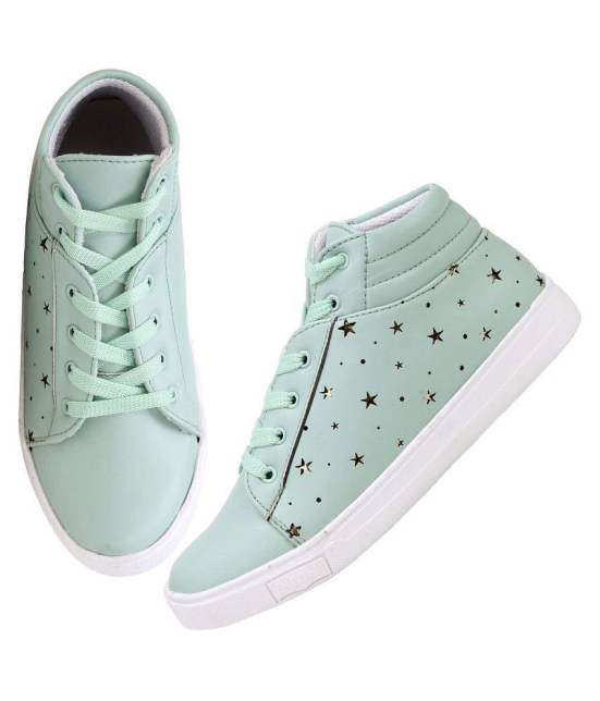 Commander Shoes - Turquoise  Women's Sneakers - None