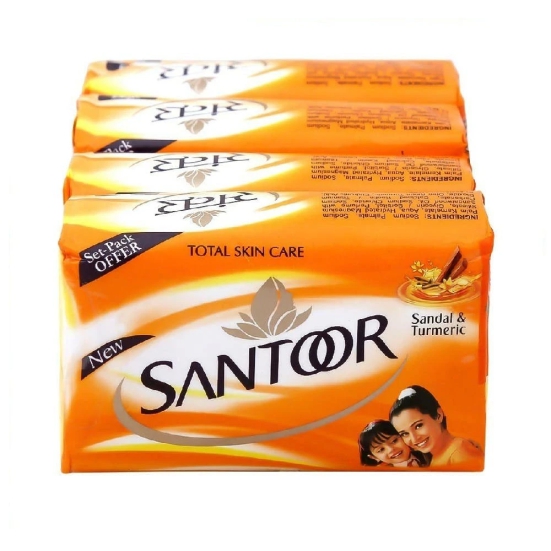 Santoor Sandal Soap 4X125G