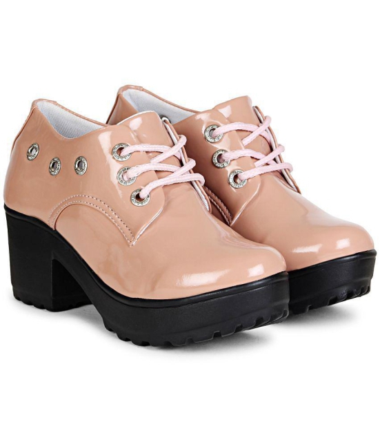 Commander - Peach Women''s Ankle Length Boots - None