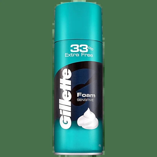 Gillette Foam Sensitive, 418 Gm