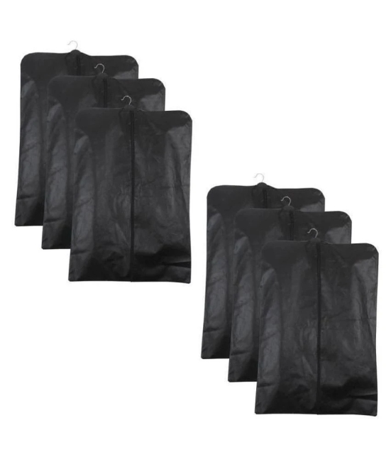 PrettyKrafts Foldable Non Woven Coat Cover (Set of 6 pcs) -