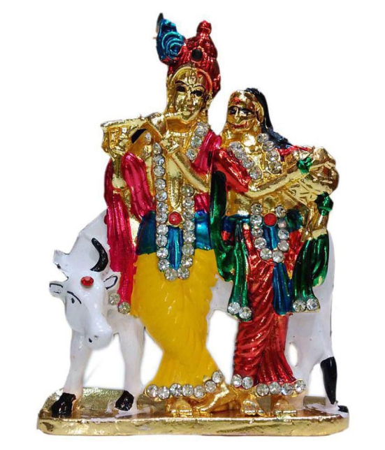 SHRI SHAKTI Divinity Idols In Car Decor Multicolour