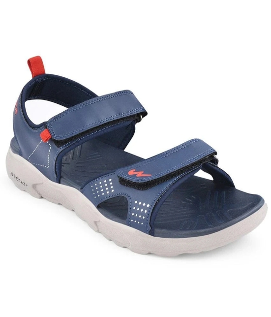 Campus - Navy Mens Floater Sandals - None