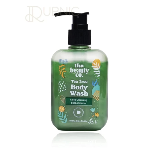 Tea Tree Body Wash for Men and Women - Cleanses, Prevents Acne, Refreshing Fragrance - 250ml