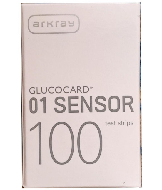 Arkray Glucocard 01 Sensor - 100 Strips Exp:Dec 2023 100 Sugar Test Strips