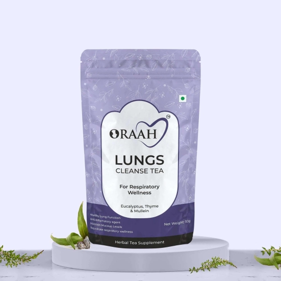 Oraah Lungs Cleanse Tea-50gms (15 Days Pack )