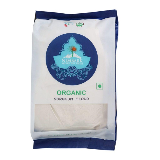 Nimbark s Sorghum Flour - 500g | Organic Jowar Ka Atta | Gluten Free Flour | High Fiber