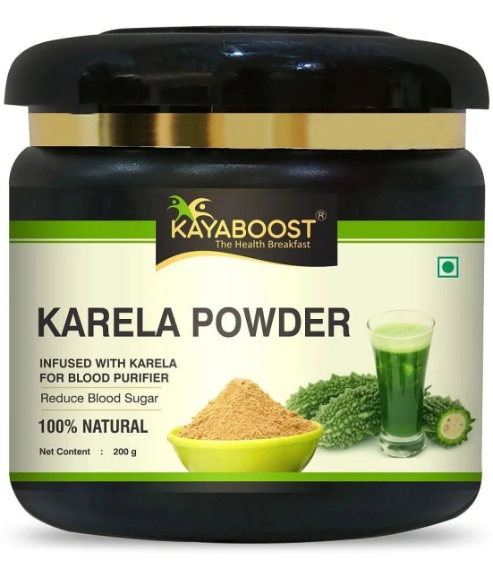 KAYABOOST Karela Powder | For Diabetes Control | Cleanse Liver | 200 g