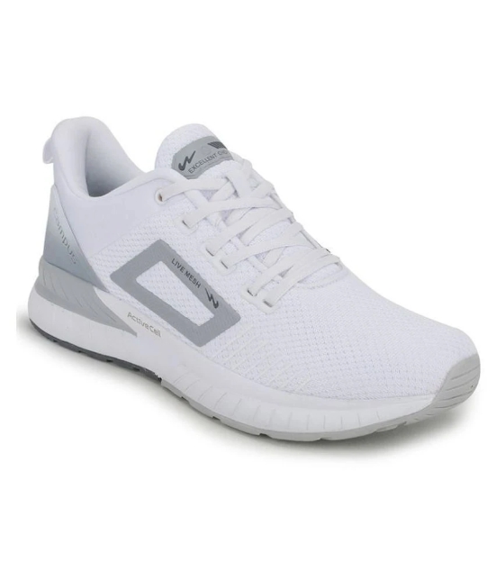 Campus EVOK White  Mens Sports Running Shoes - None