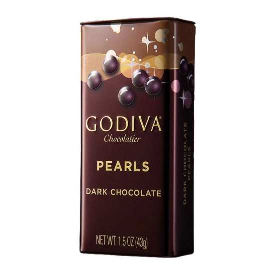 Godiva Pearls Dark Chocolate - Imported