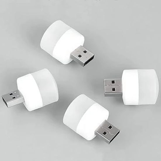 Estoreshouses Mini USB LED Light Bulb Pack of 2