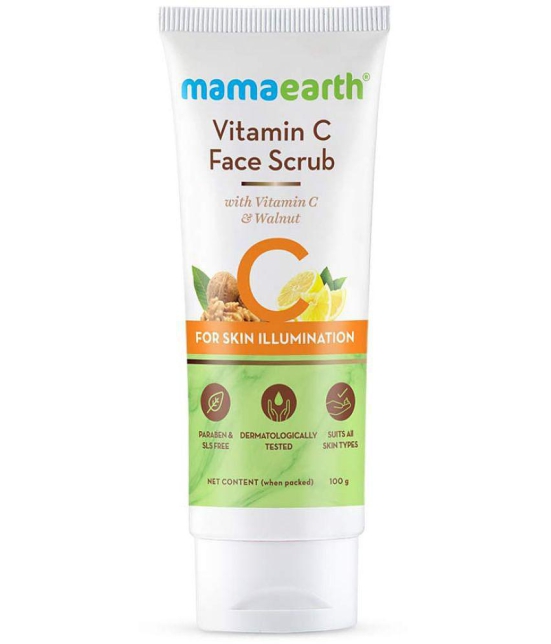 Mamaearth - Radiance & Glow Facial Scrub For Men & Women (Pack of 1)