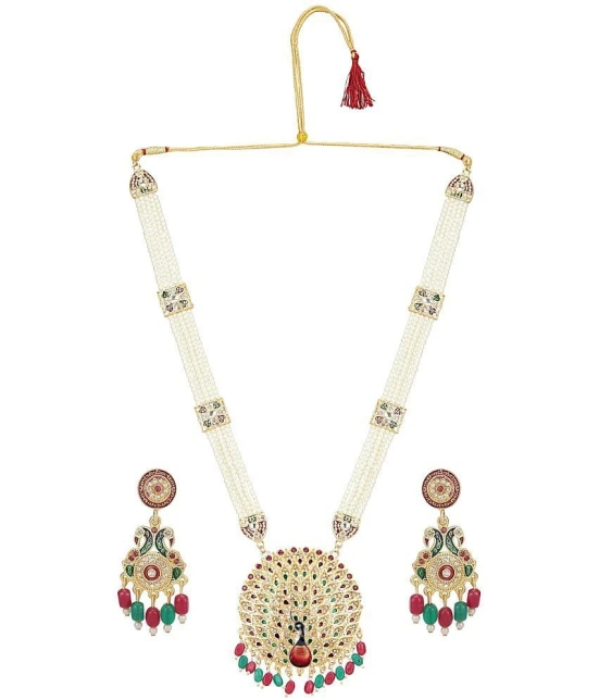 Bhagya Lakshmi - Multi Color Alloy Necklace Set ( Pack of 1 ) - Multi Color