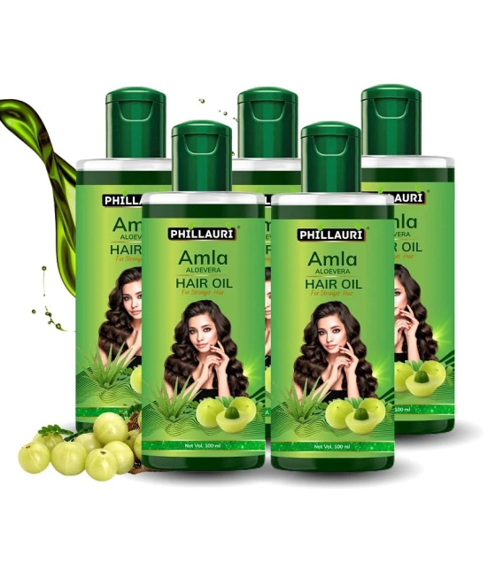 Phillauri Hair Growth Amla Oil 500 ml ( Pack of 5 )