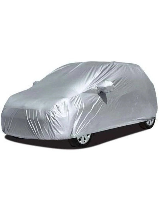 CARNEST Car Body Cover for Maruti Suzuki Alto [2000-2005] With Mirror Pocket ( Pack of 1 ) , Silver