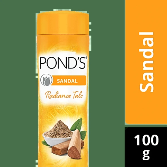 Ponds Sandal Radiance Talc, 100 Gm