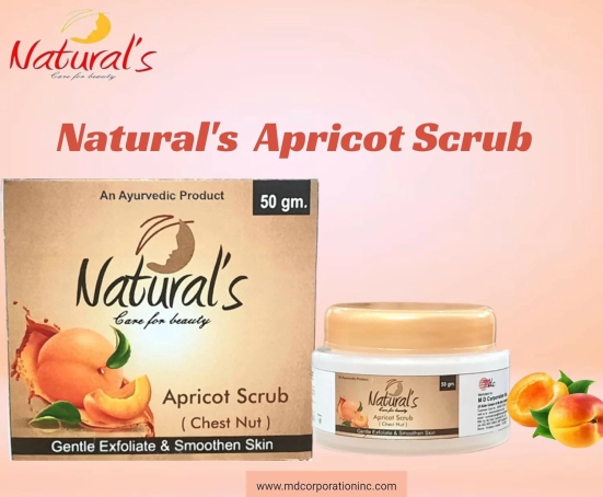 Naturals Care for Beauty - APRICOT SCRUB (50 g)