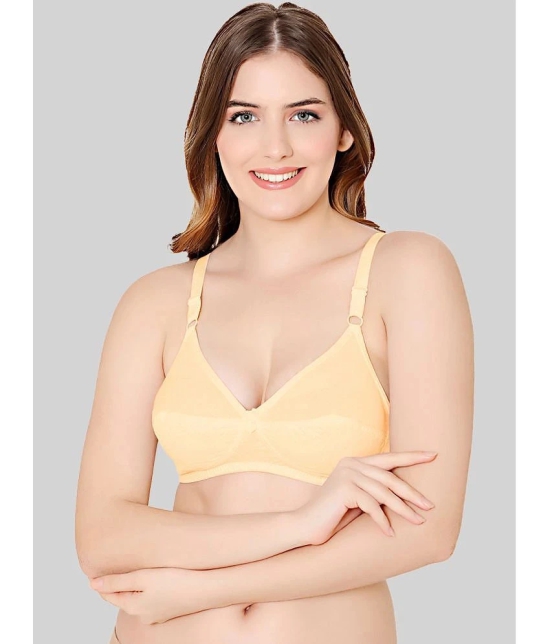 Bodycare Beige Cotton Blend Non Padded Womens Everyday Bra ( Pack of 1 ) - None