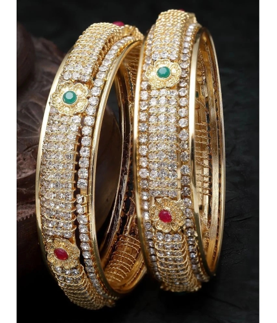 Sukkhi Multicolor Bangle Set ( Pack of 2 ) - None