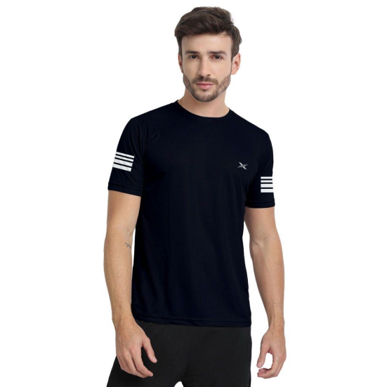 FTX Men Solid Half Sleeve Round Neck Tshirt