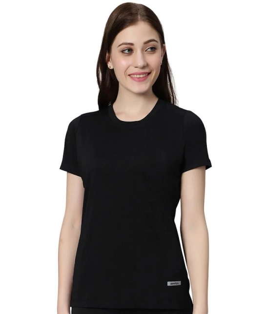 Omtex Black Polyester Tees - Single - None