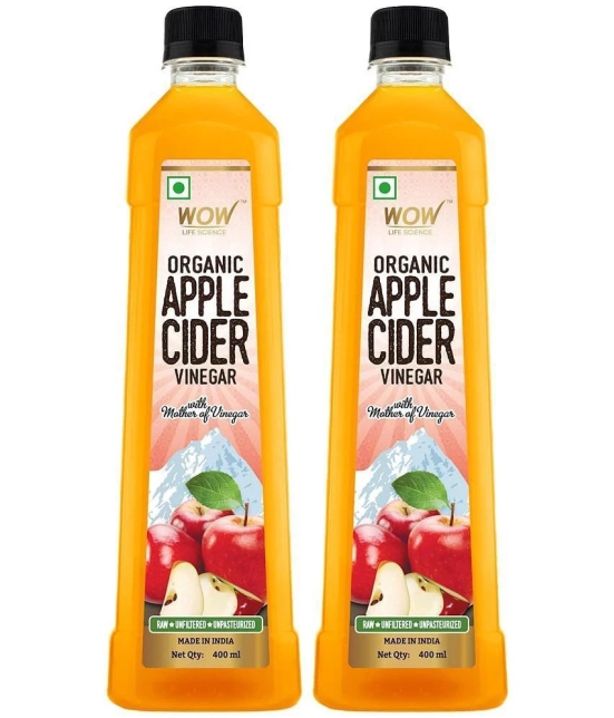 WOW Life Science Apple Cider Vinegar ( Pack of 2 )