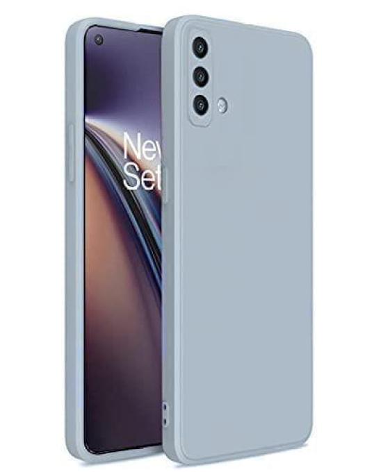 Winble OnePlus Nord CE 5G Back Cover Case Liquid Silicone (Grey)