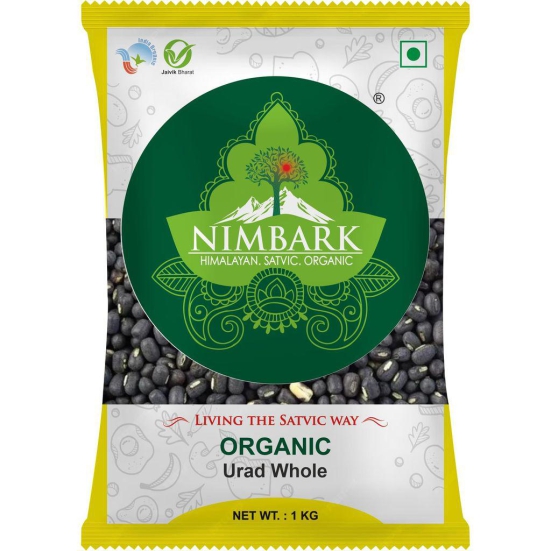 Nimbark Organic Urad Whole (Black Beans)