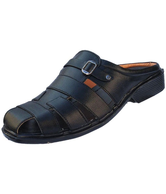 Dream Makers - Black Mens Sandals - None