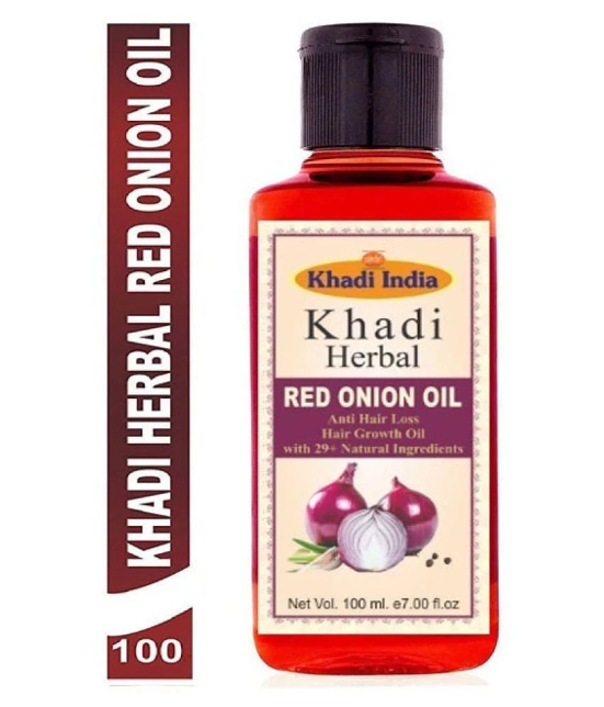 Khadi Red Onion oil with Keratin Infused & Hair Tonic 100 mL