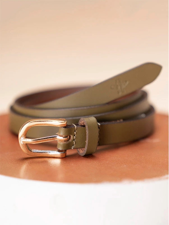 Mode By Red Tape Leather Belt For Women | Solid Leather Belt | Classic And Durable